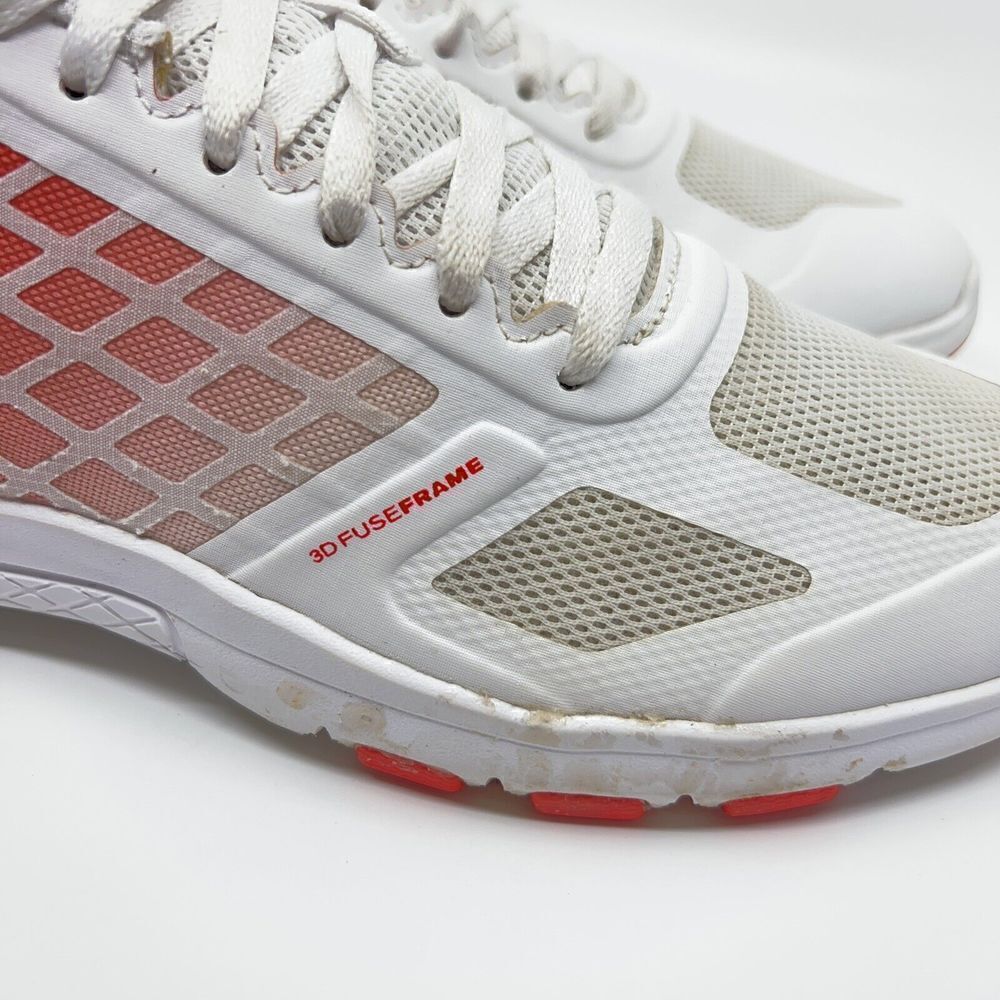 Reebok White and Orange Athletic Shoes - Picture 7 of 11